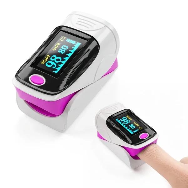 Fingertip Pulse Oximeter for SpO2 & Pulse Rate