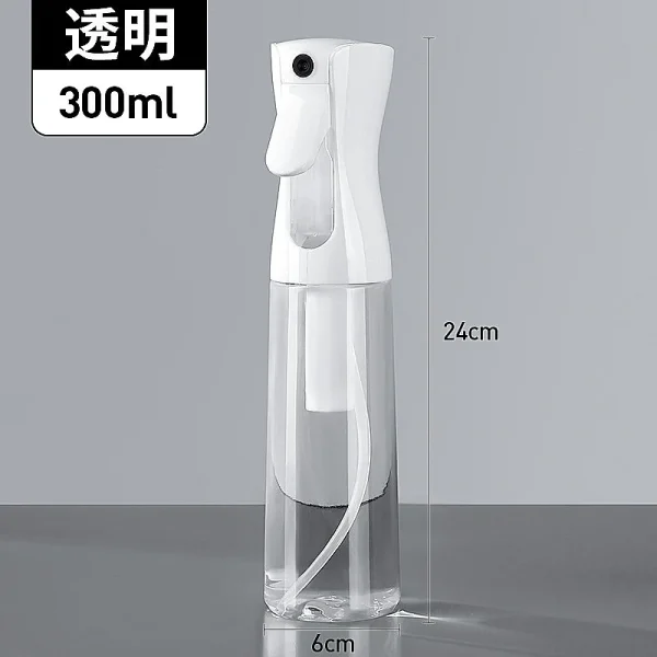 High Pressure Continuous Mist Spray Bottle for Hair & Skin