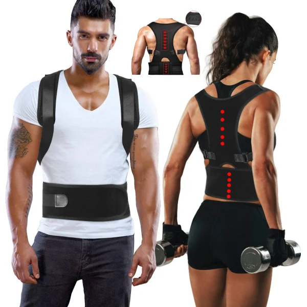 Adjustable Posture Corrector Back Support Brace