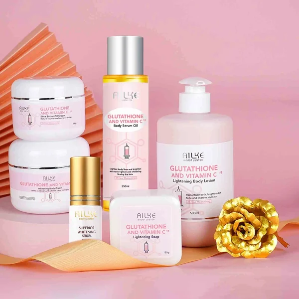 Glutathione & Vitamin C Brightening Skincare Set