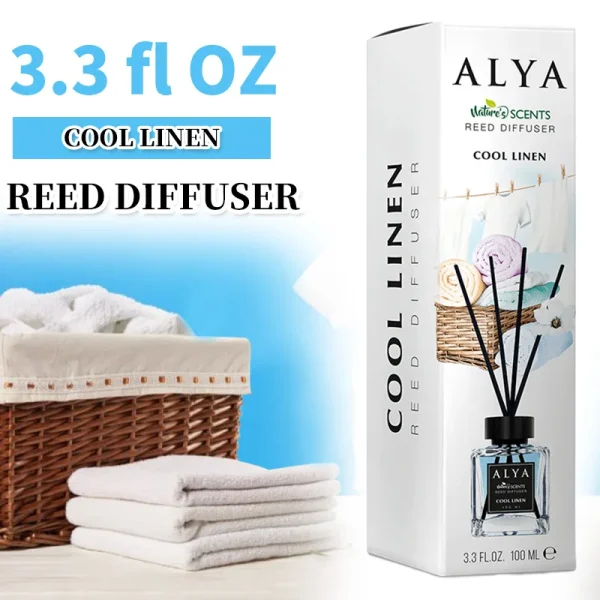 3.3oz Reed Diffuser Set with 14 Scents & Sticks