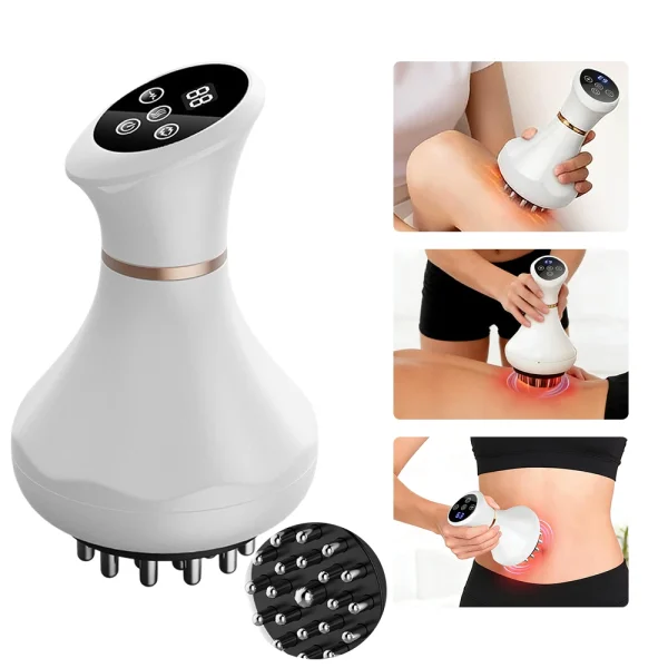 Electric Meridian Brush Vibration Body Massager