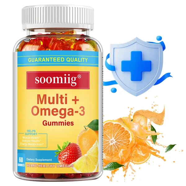 Multivitamin + Omega-3 Supports Muscle, Immune, Energy