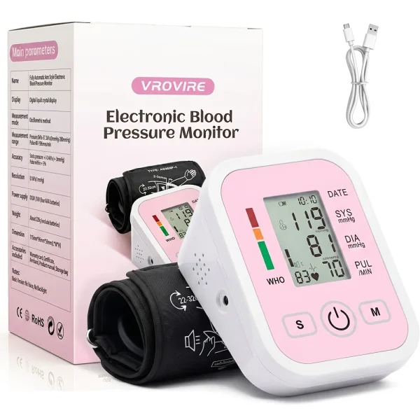 BP Monitor Upper Arm Smart Automatic Sphygmomanometer